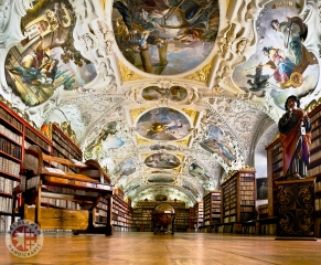 Theological Hall, Historical Library of Strahov Monastery, Prague
